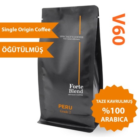 Forte Blend Peru Grade 2 Kahve 250 GR - V60 için öğütülmüş