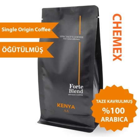 Forte Blend Kenya AA 250 GR - Chemex için öğütülmüş