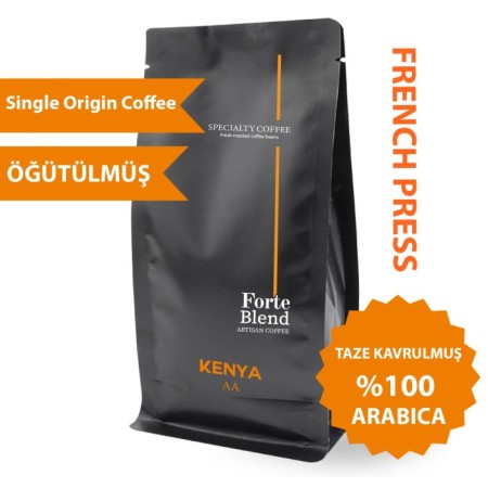 Forte Blend Kenya AA 250 GR - French Press için öğütülmüş