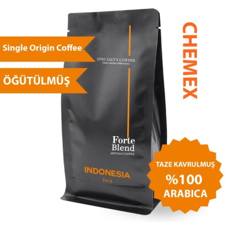 Forte Blend Indonesia Java  Kahve 250 GR - Chemex için öğütülmüş