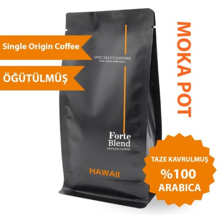 Forte Blend Hawaii  250 GR - Moka Pot için öğütülmüş