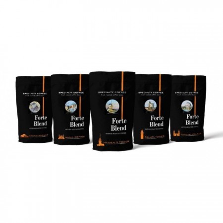 Forte Blend Artisan Coffee Big Five İstanbul Tanışma Paketi 5 x 100 GR
