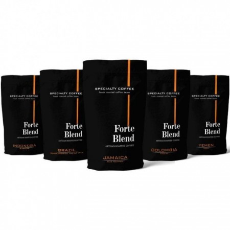 Forte Blend Artisan Coffee Big Five World Tanışma Paketi Filtre Kahve  5 x 100 GR