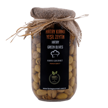 Yeşil Zeytin / Hatay Kırma - 750 gr