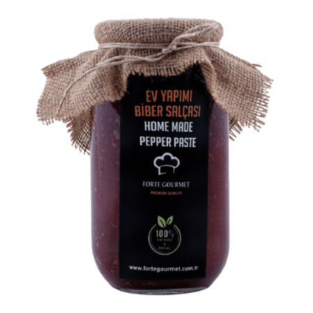 Ev Yapımı Biber Salçası - Tuzlu - 1000 gr